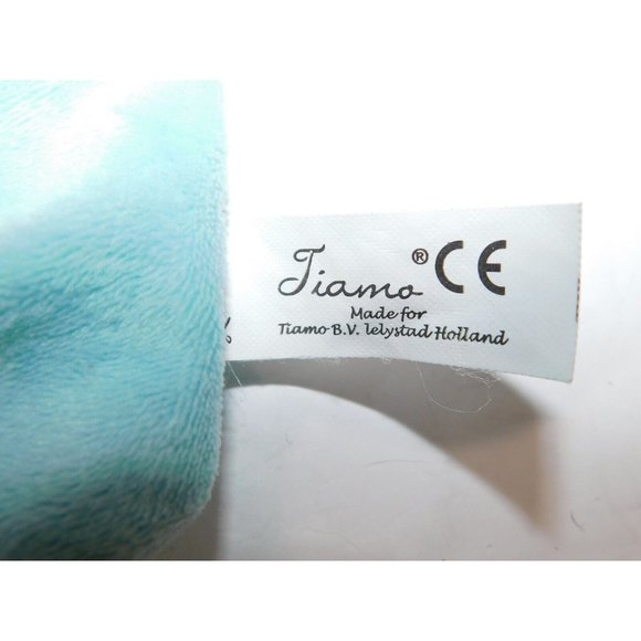 Tiamo Blue Long Ear Puppy Dog Infant Security Blanket Nunu Lovey - Picture 3 of 5